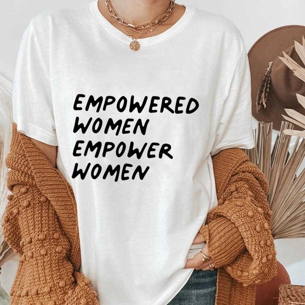 empowered women empower t-shirts girl power shirts feminist shirt trendy, White
empowered women empower t-shirts girl power shirts feminist shirt trendy, White