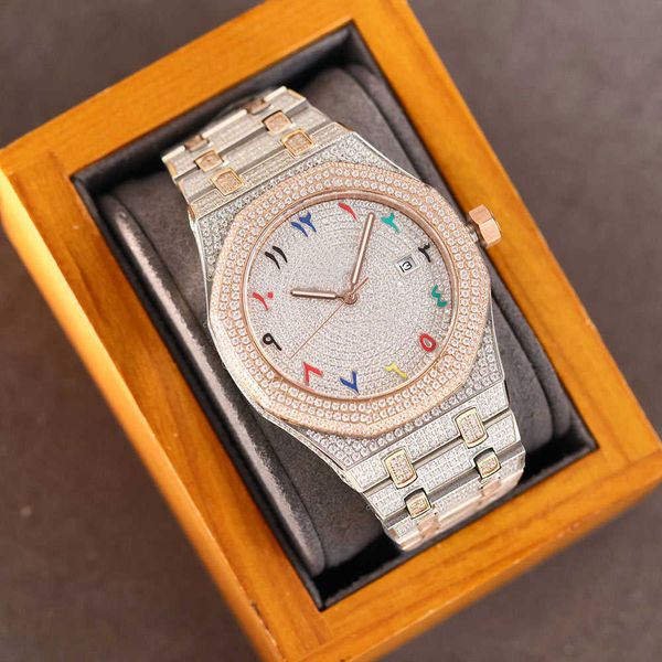 other watches wristwatches handmade diamonds watch mens automatic mechanical watch 40mm with diamond-studded steel sapphire busins wristwatc, Slivery;black
other watches wristwatches handmade diamonds watch mens automatic mechanical watch 40mm with diamond-studded steel sapphire busins wristwatc, Slivery;black