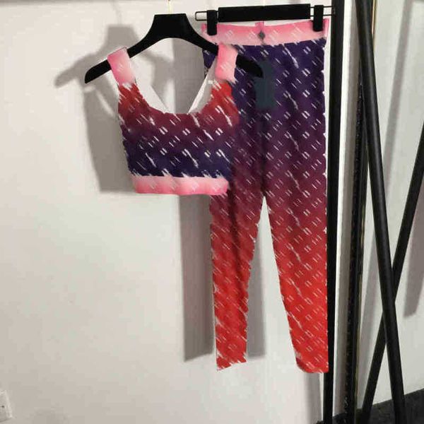 designer womens two piece pants brand logo fashion printing cotton underwear vest slim high waist yoga leggings set temperament luxurious wo, White
designer womens two piece pants brand logo fashion printing cotton underwear vest slim high waist yoga leggings set temperament luxurious wo, White