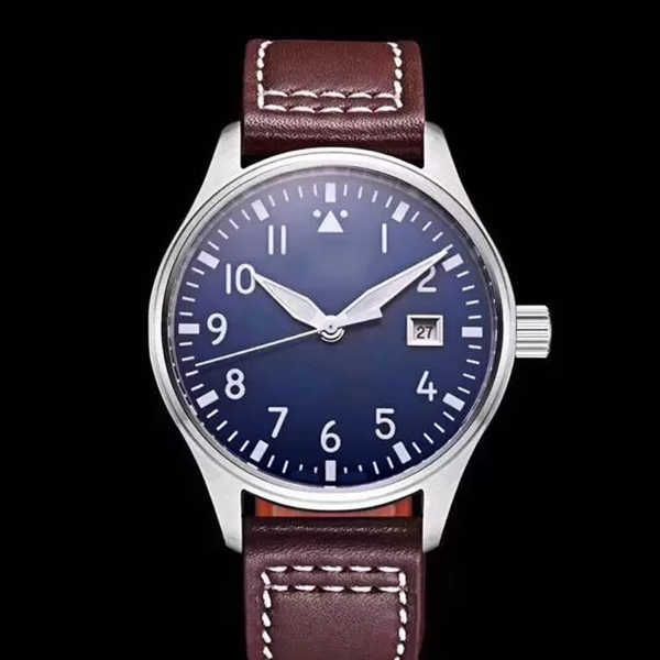 watches automatic mechanical men's watch pilot mark xviii iw327004 40mm blue dial brown leather strap mens fl5s, Slivery;brown
watches automatic mechanical men's watch pilot mark xviii iw327004 40mm blue dial brown leather strap mens fl5s, Slivery;brown