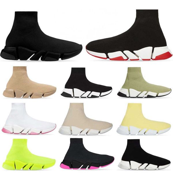 casual shoes 2022 autumn boots paris second generation sock shoes women's elastic cloth flat heel thick sole with high ankle, Black
casual shoes 2022 autumn boots paris second generation sock shoes women's elastic cloth flat heel thick sole with high ankle, Black