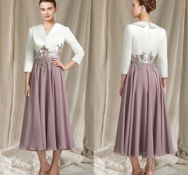 a-line mother of the bride dress elegant v-neck tea length chiffon satin lace appliques 3/4 sleeve bridal party gown 2023, Black;red
a-line mother of the bride dress elegant v-neck tea length chiffon satin lace appliques 3/4 sleeve bridal party gown 2023, Black;red