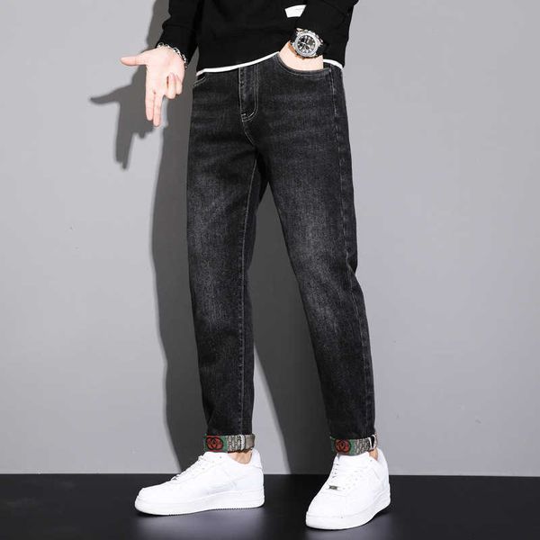 pretty boy men's trousers elastic slightly quality jeans winter thick soft, Blue
pretty boy men's trousers elastic slightly quality jeans winter thick soft, Blue
