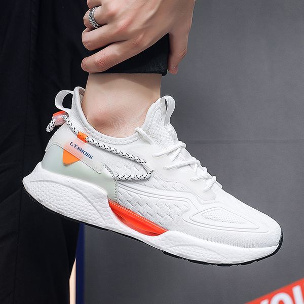 fashion shoe designer classic trend latest style lightweight breathable fly woven upper comfortable insole non slip soft soled sneaker men&#, Red;white
fashion shoe designer classic trend latest style lightweight breathable fly woven upper comfortable insole non slip soft soled sneaker men&#, Red;white