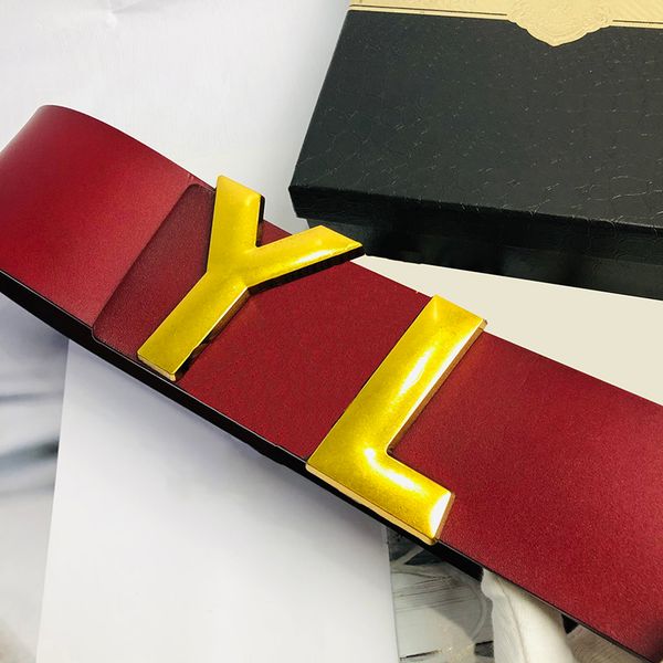 luxury designer belts extra wide 7cm belt for women designer classic solid color gold letters of buckle men width beltss 7 styles size 95-12, Black;brown
luxury designer belts extra wide 7cm belt for women designer classic solid color gold letters of buckle men width beltss 7 styles size 95-12, Black;brown