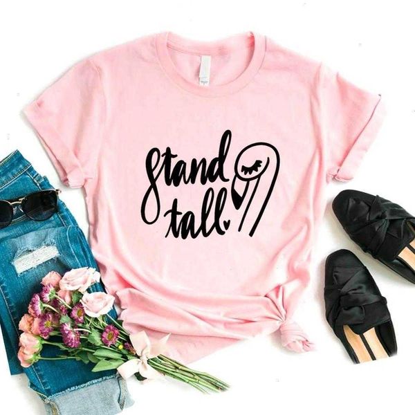 stand tall women hipster t shirts funny t-shirt lady yong girl 6 color tee r350, White
stand tall women hipster t shirts funny t-shirt lady yong girl 6 color tee r350, White