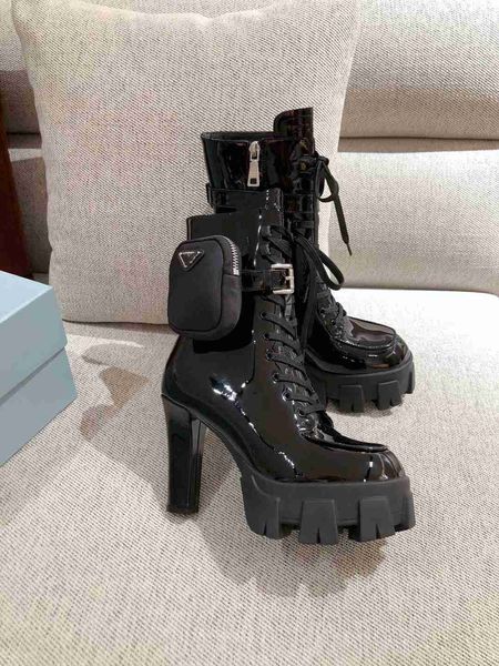men women designers rois martin boots leather sneaker military inspired combat booties nylon bouch attached to ankle with bags chunky heel p, Black
men women designers rois martin boots leather sneaker military inspired combat booties nylon bouch attached to ankle with bags chunky heel p, Black