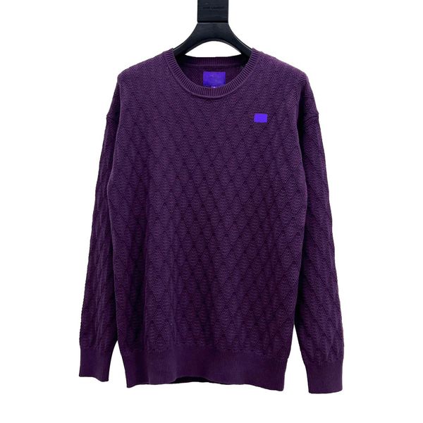 classical men women knitted sweater purple classic knit sweatshirt keep warm comfortable, White;black
classical men women knitted sweater purple classic knit sweatshirt keep warm comfortable, White;black
