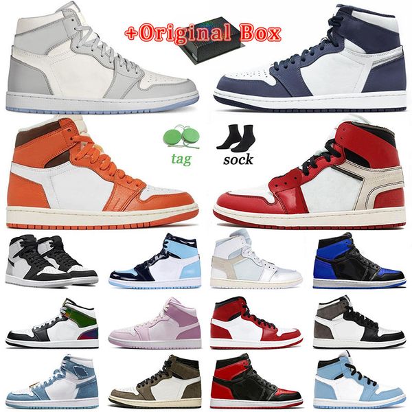 patent bred basketball shoes jumpman1 og high with box us13 eur36-47 fashion wholesale unc carbon fiber shattered backboard obsidian wolf gr
patent bred basketball shoes jumpman1 og high with box us13 eur36-47 fashion wholesale unc carbon fiber shattered backboard obsidian wolf gr