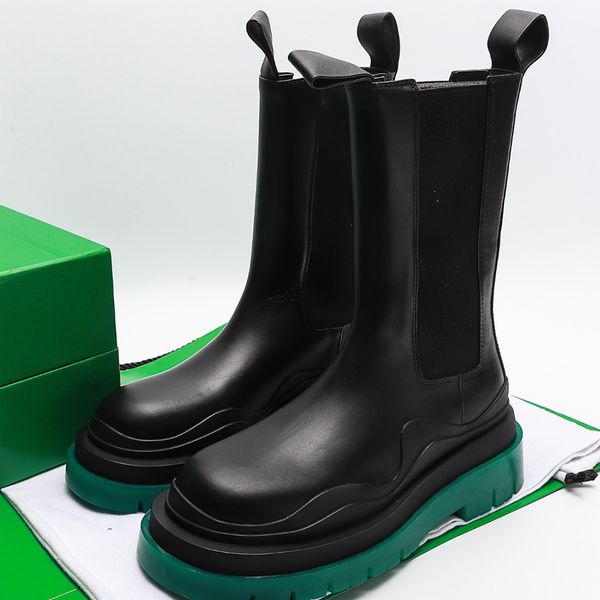 women's boots chelsea boots autumn and winter new martin thick soled fashion couple middle short boot us5-us9, Black
women's boots chelsea boots autumn and winter new martin thick soled fashion couple middle short boot us5-us9, Black