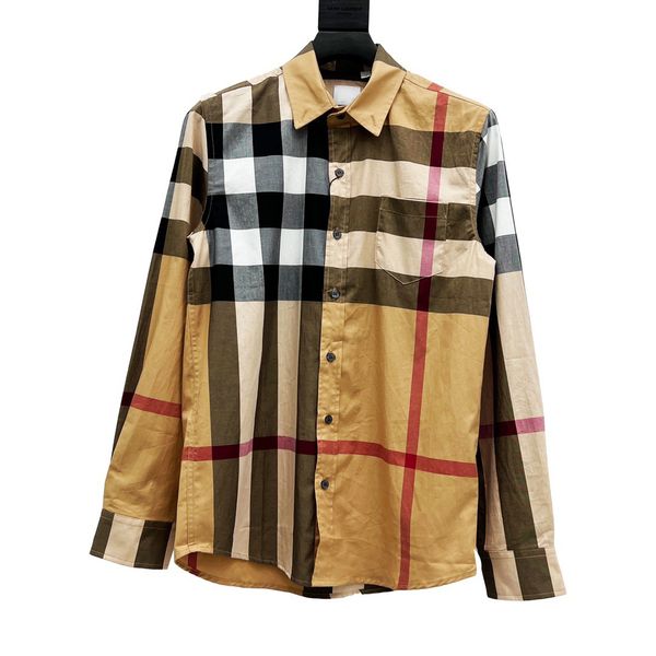 men jacket lapel shirt mens business casual jackets brown plaid women cardigan coat, White;black
men jacket lapel shirt mens business casual jackets brown plaid women cardigan coat, White;black