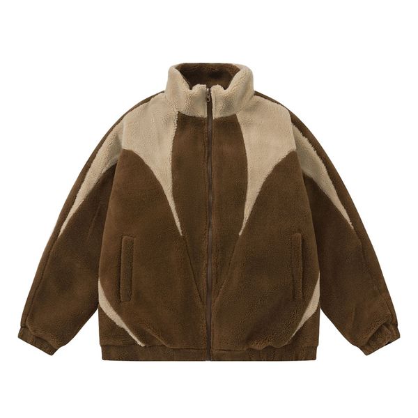 2022 coats parka vintage plush fleece jacket winter warm padded jackets, Black;brown
2022 coats parka vintage plush fleece jacket winter warm padded jackets, Black;brown