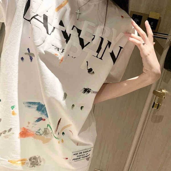outlet co gallerydepts branded t-shirt lan splash graffiti fashion trendy short sleeve unisexin stock, White;black
outlet co gallerydepts branded t-shirt lan splash graffiti fashion trendy short sleeve unisexin stock, White;black