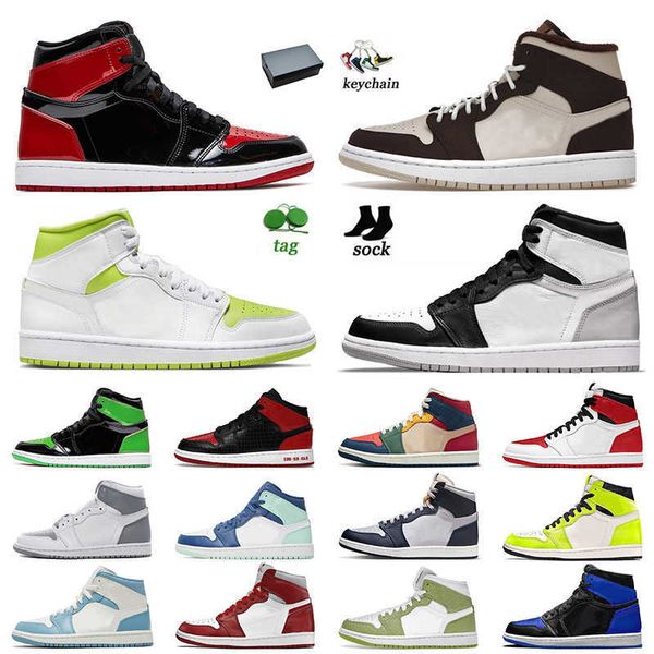 2022 new jumpman mens women og 1s basketball shoes 1 with box basalt oatmeal patent bred text green python white unc stage haze off bubble
2022 new jumpman mens women og 1s basketball shoes 1 with box basalt oatmeal patent bred text green python white unc stage haze off bubble