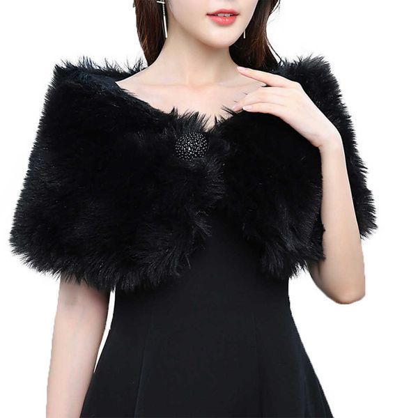 3 colors faux rabbit fur shawls evening dinner ladies fur warp and scarf wedding bride warm stoles, Blue;gray
3 colors faux rabbit fur shawls evening dinner ladies fur warp and scarf wedding bride warm stoles, Blue;gray