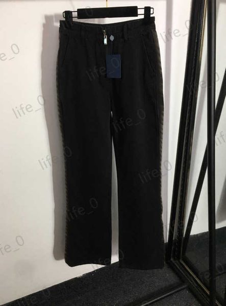 designer fashion womens pants side logo spelling print trousers zipper pockets high waist casual all-match brand women clothes 1970, Black;white
designer fashion womens pants side logo spelling print trousers zipper pockets high waist casual all-match brand women clothes 1970, Black;white