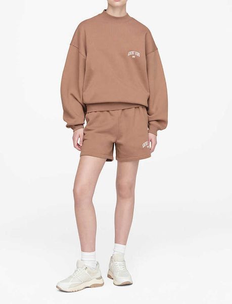 anine bing women designer pullover sweatshirt classic letter embroidery pure cotton round neck khaki sweater tracksuit, Black
anine bing women designer pullover sweatshirt classic letter embroidery pure cotton round neck khaki sweater tracksuit, Black