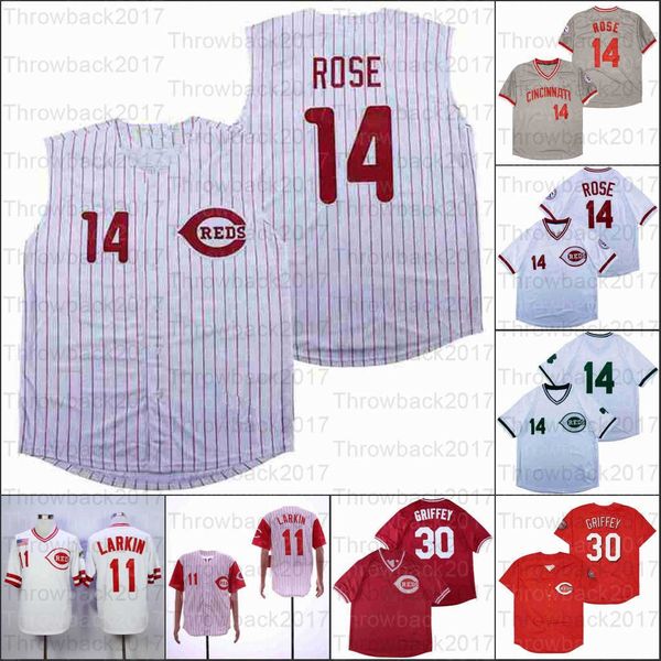 retro baseball 1969 1976 and 1990 home jersey 14 rose 11 larkin 30 griffey, Blue;black
retro baseball 1969 1976 and 1990 home jersey 14 rose 11 larkin 30 griffey, Blue;black