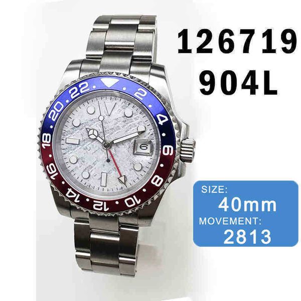 gmt ii mens watches 126719 2813 automatic movement meteorite dial ceramic bezel sapphire surface steel strap luxury brand noob
gmt ii mens watches 126719 2813 automatic movement meteorite dial ceramic bezel sapphire surface steel strap luxury brand noob