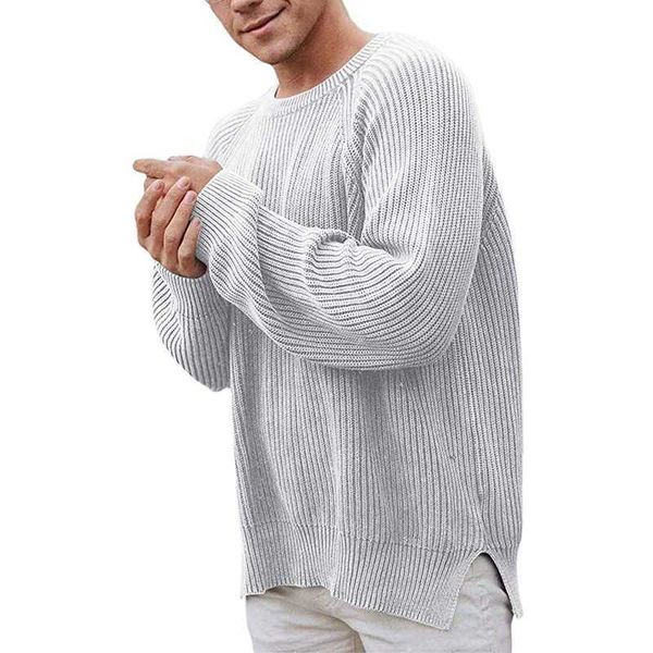 men's sweaters and winter solid long sleeve round neck pullover shirt sweater, White;black
men's sweaters and winter solid long sleeve round neck pullover shirt sweater, White;black