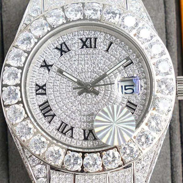 wristwatches diamond mens watch 42mm automatic mechanical diamonds bezel watch sapphire waterproof wristwatch fashion wristwatch montre de l, Slivery;brown
wristwatches diamond mens watch 42mm automatic mechanical diamonds bezel watch sapphire waterproof wristwatch fashion wristwatch montre de l, Slivery;brown