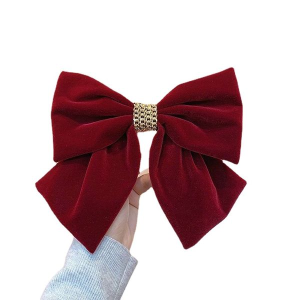 hair pins upgraded velvet bow hair hairpin women's large back of head super immortal soft collapse headdress clip hairpin, Black;brown
hair pins upgraded velvet bow hair hairpin women's large back of head super immortal soft collapse headdress clip hairpin, Black;brown