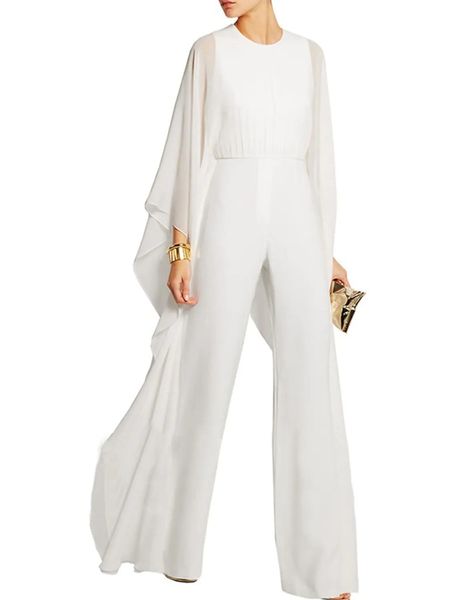 jumpsuits prom evening dress 2023 jewel neck long sleeve floor length chiffon formal party gowns saudi arabia dresses robe de soiree, Black;red
jumpsuits prom evening dress 2023 jewel neck long sleeve floor length chiffon formal party gowns saudi arabia dresses robe de soiree, Black;red
