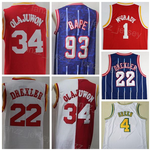 men basketball retro clyde drexler jersey 22 hakeem olajuwon 34 tracy mcgrady 1 jalen green 4 vintage city association stitched team navy bl, Black;red
men basketball retro clyde drexler jersey 22 hakeem olajuwon 34 tracy mcgrady 1 jalen green 4 vintage city association stitched team navy bl, Black;red
