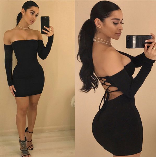 casual dresses autumn nightclub hip wrap dress strapless short skirt european and american large women's long sleeved backless dress, Black;gray
casual dresses autumn nightclub hip wrap dress strapless short skirt european and american large women's long sleeved backless dress, Black;gray