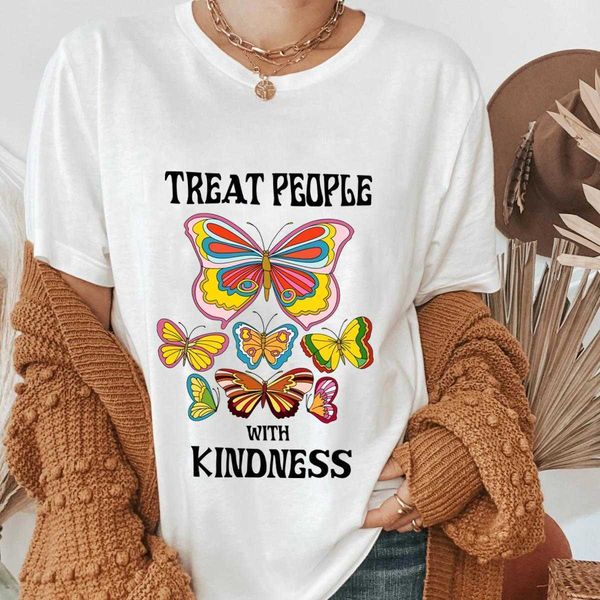 treat people with kindness t shirt colorful butterflies t-shirt spread shirts, White
treat people with kindness t shirt colorful butterflies t-shirt spread shirts, White