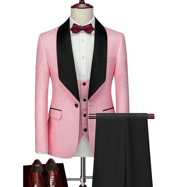 fashion pink butterfly jacquard groom tuxedos embossed three-dimensional pattern men's blazer 3 piece suits wedding dress prom clothing, Black;gray
fashion pink butterfly jacquard groom tuxedos embossed three-dimensional pattern men's blazer 3 piece suits wedding dress prom clothing, Black;gray