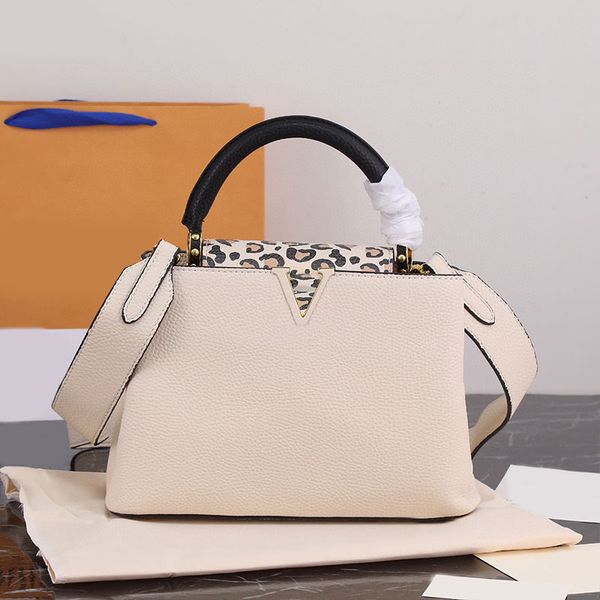 new capucines handbag purse tote bag women crossbody bags genuine leather fashion letters removable wide strap gold hardware multiple styles
new capucines handbag purse tote bag women crossbody bags genuine leather fashion letters removable wide strap gold hardware multiple styles
