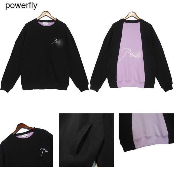 men's hoodies designer sweatshirts loose rhude round neck sweater fashion couple pullover long sleeve hoodie, Black
men's hoodies designer sweatshirts loose rhude round neck sweater fashion couple pullover long sleeve hoodie, Black