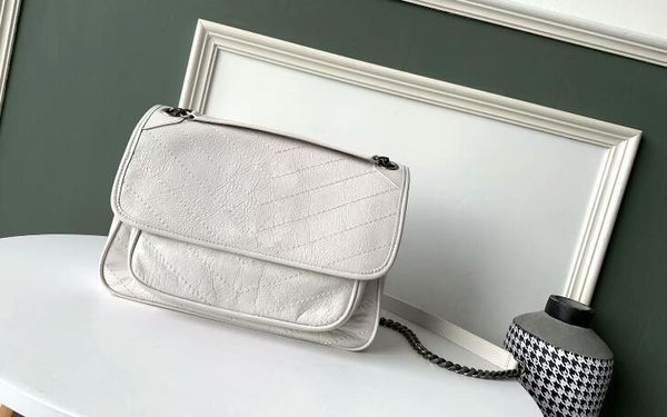 niki designer bag fashion medium vintage leather crossbody shoulder bag front flap metal chain bags leather dust bag casual underarm handbag
niki designer bag fashion medium vintage leather crossbody shoulder bag front flap metal chain bags leather dust bag casual underarm handbag