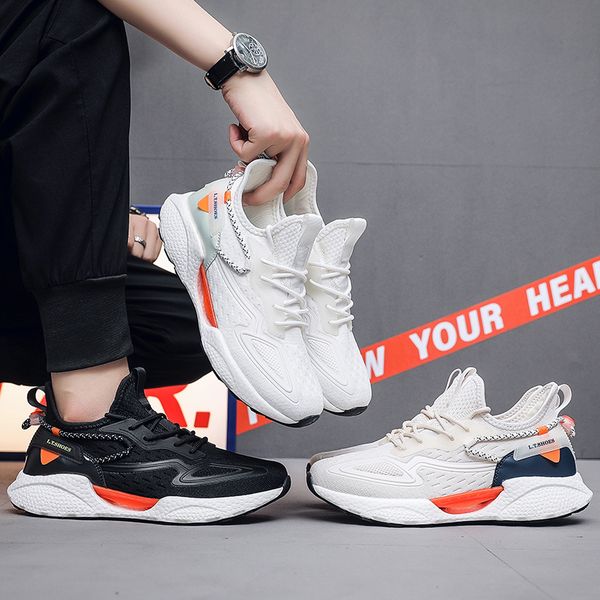 fashion shoe designer classic trend latest style lightweight breathable fly woven upper comfortable insole non slip soft soled sneaker men&#, Red;white
fashion shoe designer classic trend latest style lightweight breathable fly woven upper comfortable insole non slip soft soled sneaker men&#, Red;white