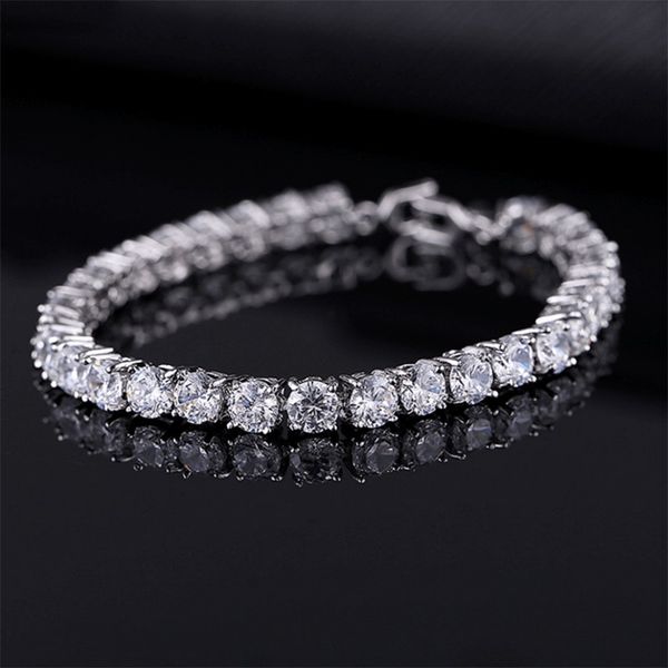 tennis luxury 4mm cubic zirconia bracelets iced out chain crystal wedding bracelet for women men gold sier color drop delivery 2022 smtsq, Golden;silver
tennis luxury 4mm cubic zirconia bracelets iced out chain crystal wedding bracelet for women men gold sier color drop delivery 2022 smtsq, Golden;silver