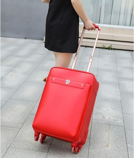 red luggage case female rolling wedding suitcases carry-on code leather trunk bride's dowry fashion betrothal gifts spinner universal w
red luggage case female rolling wedding suitcases carry-on code leather trunk bride's dowry fashion betrothal gifts spinner universal w