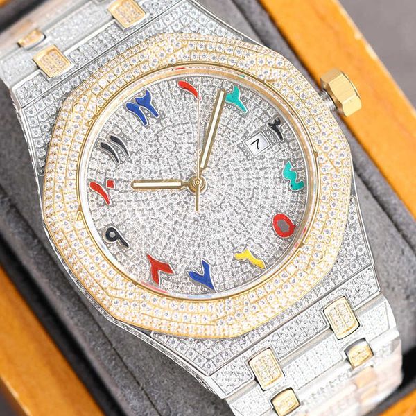 2023efdk wristwatches diamond mens watch 40mm automatic mechanical watchwith diamond-studded steel 904l for men wristwatch life waterproof w, Slivery;brown
2023efdk wristwatches diamond mens watch 40mm automatic mechanical watchwith diamond-studded steel 904l for men wristwatch life waterproof w, Slivery;brown