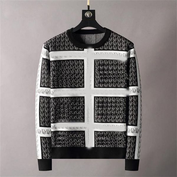 fashionable fal winter designer men's sweater crew neck long sleeve lettered hoodie embroidered hiphopsweatshirt303j, White;black
fashionable fal winter designer men's sweater crew neck long sleeve lettered hoodie embroidered hiphopsweatshirt303j, White;black