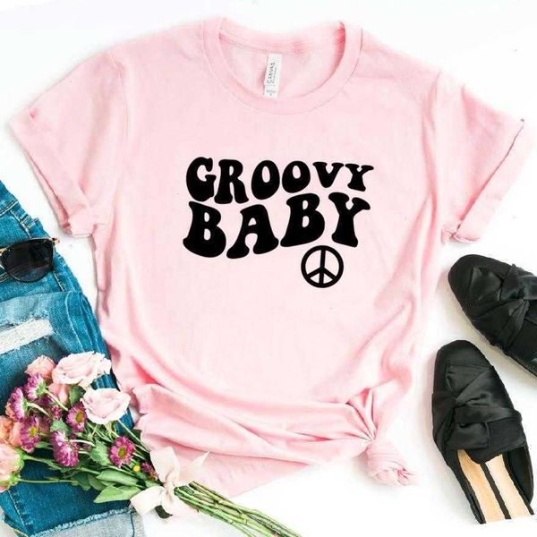 groovy baby women casual funny t shirt for lady girl tee hipster ins drop ship, White
groovy baby women casual funny t shirt for lady girl tee hipster ins drop ship, White