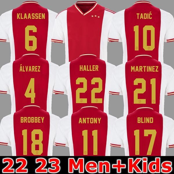 tadic 21 22 23 soccer jersey fans player bassey berghuis third black kit blind klaassen taylor 2022 2023 football shirts men kids uniforms b, Black;yellow
tadic 21 22 23 soccer jersey fans player bassey berghuis third black kit blind klaassen taylor 2022 2023 football shirts men kids uniforms b, Black;yellow