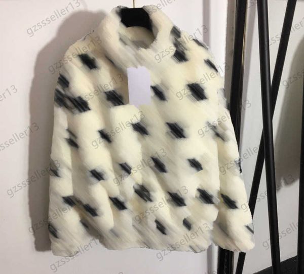 designer womens jackets full print logo zipper front lamb wool jacket stand collar long sleeve beam mouth windproof profile coats soft warm, Black;brown
designer womens jackets full print logo zipper front lamb wool jacket stand collar long sleeve beam mouth windproof profile coats soft warm, Black;brown