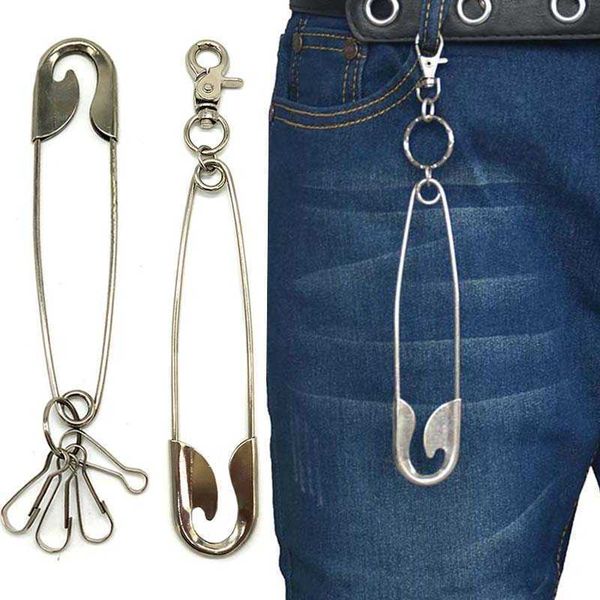 fashion keychainskeychains lanyards punk pin wallet belt chain rock trousers hipster pant keychains jean keychain ring clip keyring key, Silver
fashion keychainskeychains lanyards punk pin wallet belt chain rock trousers hipster pant keychains jean keychain ring clip keyring key, Silver