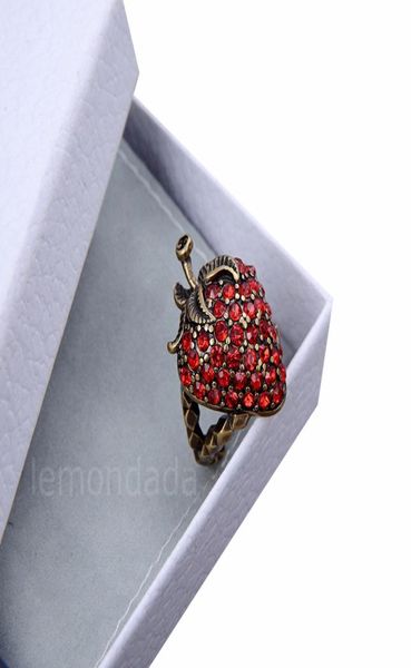 women strawberry band rings shiny rhinestone crystal ring fashion designers wedding engagement jewelry womens adjustable hand jewe6899254, Silver
women strawberry band rings shiny rhinestone crystal ring fashion designers wedding engagement jewelry womens adjustable hand jewe6899254, Silver