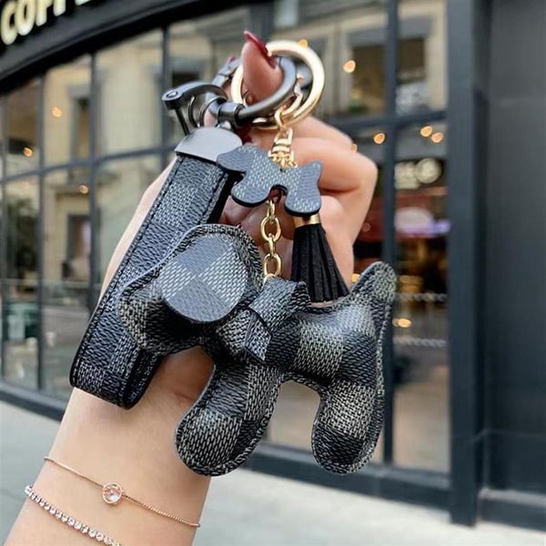 2021 luxury designer keychain dog flower key chain buckle lovers car keychains handmade leather designers keys chains men women ba248a289r, Silver
2021 luxury designer keychain dog flower key chain buckle lovers car keychains handmade leather designers keys chains men women ba248a289r, Silver