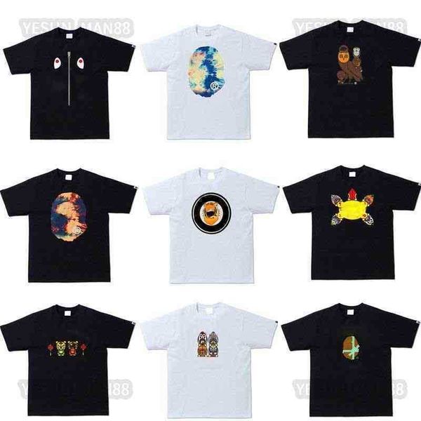 designer luxury apes classic mens and womens t shirt hip hop camouflage shark summer breathable versatile high street trend tees, White;black
designer luxury apes classic mens and womens t shirt hip hop camouflage shark summer breathable versatile high street trend tees, White;black
