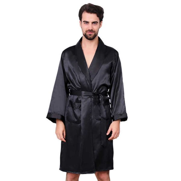 men's sleepwear men's black color silk bathrobe thin long-sleeved sleepwear robes with belt 5xl large size mens kimono robe satin, Black;brown
men's sleepwear men's black color silk bathrobe thin long-sleeved sleepwear robes with belt 5xl large size mens kimono robe satin, Black;brown