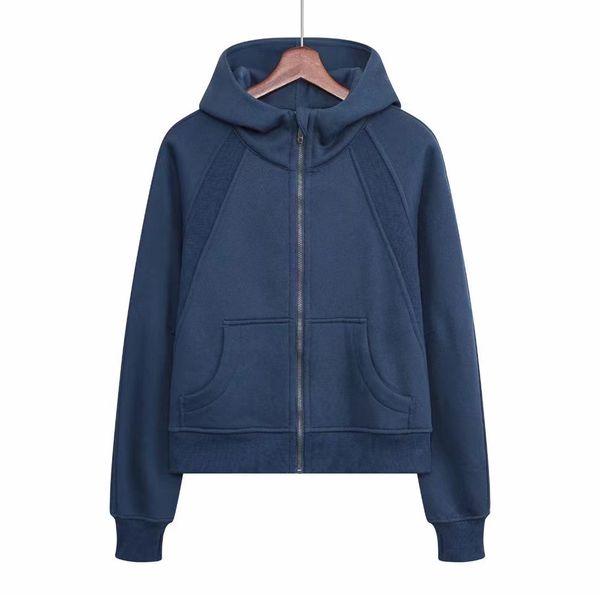 yoga outfits lu-98 women brushed full zip hoodie jacket sportswear hooded workout track running coat with pockets outdoor fleeces thumb221, Gray
yoga outfits lu-98 women brushed full zip hoodie jacket sportswear hooded workout track running coat with pockets outdoor fleeces thumb221, Gray