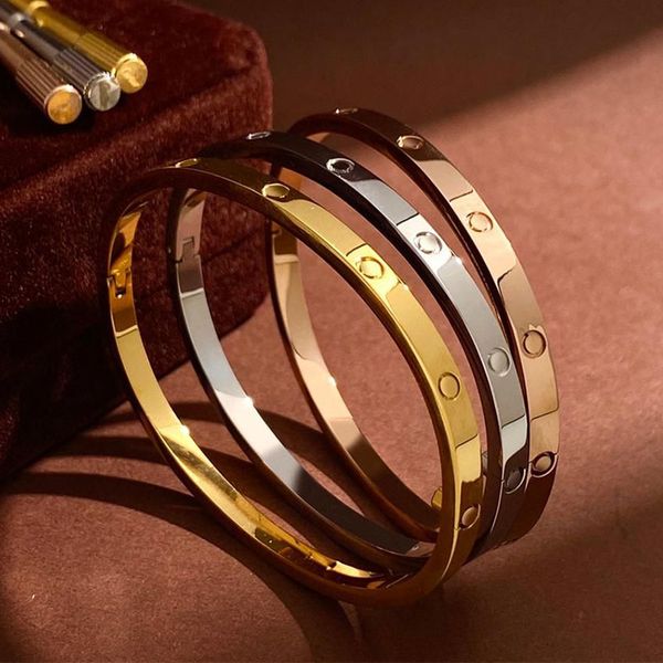 carti bracelet bangles screw screwdriver titanium steel gold belcher silver diamond charm love bracelets for woman mens luxury designer jewe, Black
carti bracelet bangles screw screwdriver titanium steel gold belcher silver diamond charm love bracelets for woman mens luxury designer jewe, Black
