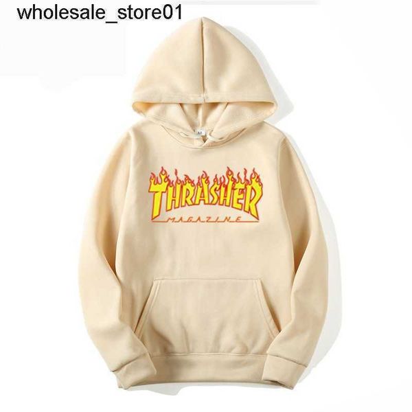 men's hoodies designer sweatshirts thrasher printed plush sweater men's couple fashion brand hooded, Black
men's hoodies designer sweatshirts thrasher printed plush sweater men's couple fashion brand hooded, Black